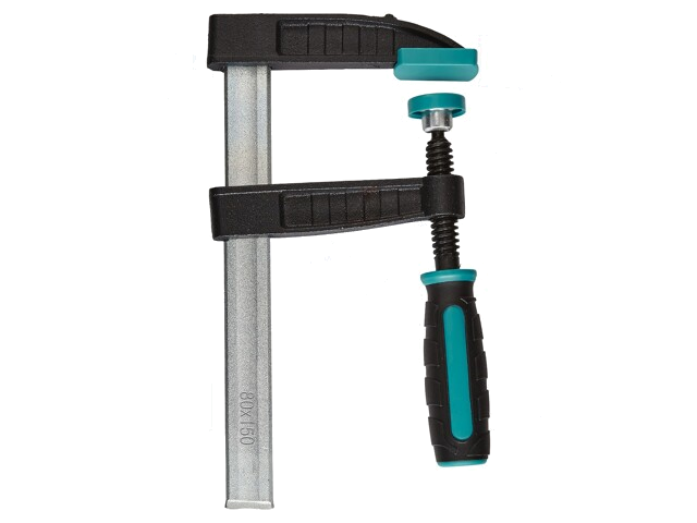Universele lijmklem; ruwijzer; Klembereik: max.150mm; D: 80mm Universele lijmklem; ruwijzer; Klembereik: max.150mm; D: 80mm